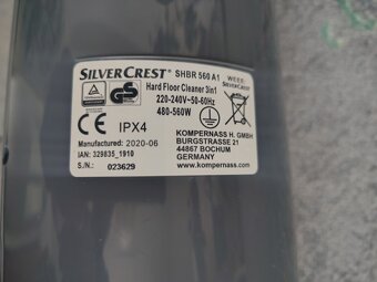 Silvercrest, podlahový čistič 3v1 SHBR 560 A1 - 3