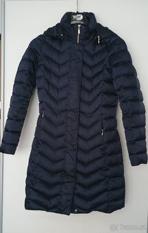 Dámská zimní bunda ke kolenům - 3