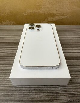 Apple iPhone 14 Pro 256GB stříbrná, Top stav, baterie 100% - 3