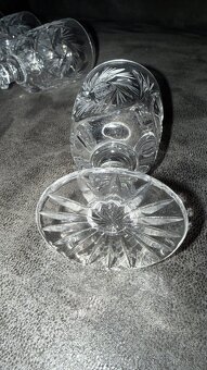 Broušené skleničky-panaky - 3