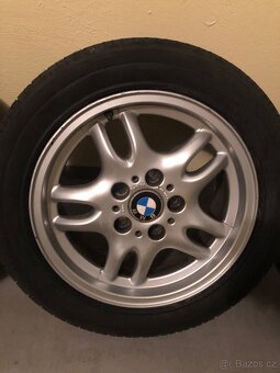 BMW ALU Kola 16 + Letní Pneu 225/50r16 - 3