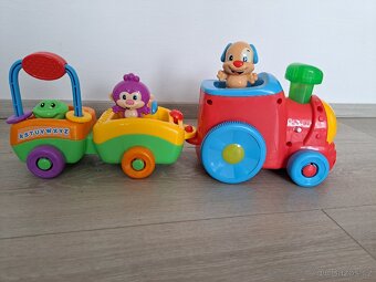 Dětský vláček Fischer Price - pejskův vláček - 3