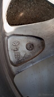 18" ORIGINÁL TOYOTA RAV4 5.gen. alu disky 5x114,3  R18 ET35 - 3
