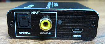 Digitálně/analogový DAC převodník Techole HS203-BK - 3