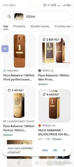 Milion parfém dámské made in France v dobrém stavu - 3