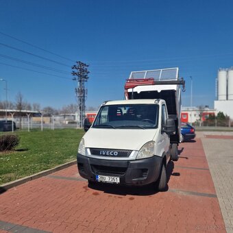 Iveco Daily 35 C 15 -sklápěč s hydraulickou rukou do 3,5t. - 3