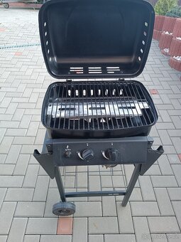plynový zahradní gril 1x používaný, jako nový - 3