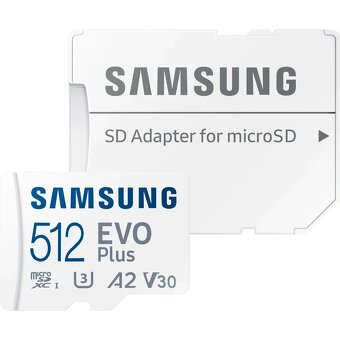 Samsung MicroSDXC 512GB EVO Plus - záruka - 3