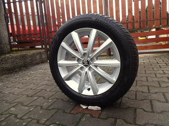 ZIMNÍ PĚKNÁ ORIGINÁL ALU 16" 5x100 pneu 205/55R16 Bridgesto - 3