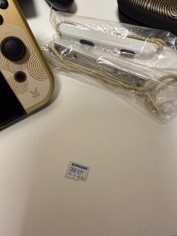 Nintendo Oled Zelda limited edition + hry - 3