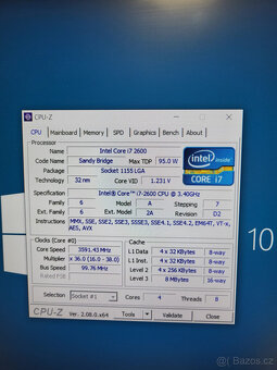 Intel Core i7-2600 / 4C-8T / TB 3.80 GHZ / LGA1155 - 3