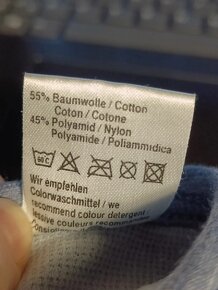 Světle modré termotriko/mikina Tchibo, dámské S - 3