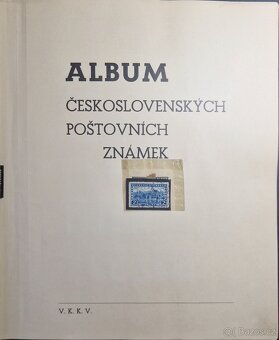 Československé poštovní známky vč. alba - 3