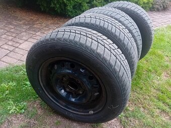 Alu kola 4x114,3 R14 letní a zimní plechy - 3