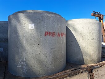 Betonové skruže nové nepoužité více kusů - 3