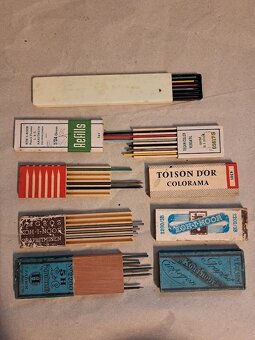 psací potřeby z I. republiky + retro - 3