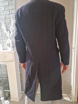 Pánský dlouhý kabát Berwin & Berwin - 100% Cashmere (L) - 3
