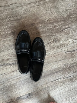 Černé dámské kožené mokasíny Timberland - 3