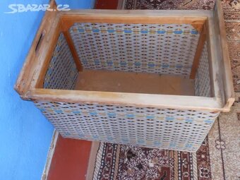 STARODÁVNÝ KOŠ NA PRÁDLO - VELMI SPĚCHÁ - 3