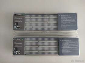 Samolepicí LED lišty - 3 kusy v balení - 3