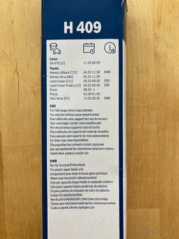 Zadní stěrač BOSCH 3397011431 H409 400 mm - 3