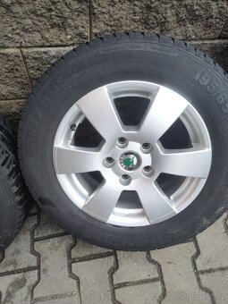 ALU disky Škoda originál 5x112 r15 - 3