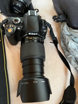 Nikon D40, kit s objektivy DX AFS 18-55, 55-200 - 3