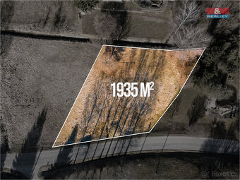 Prodej pozemku k bydlení, 1935 m², Horní Dobrouč - 3