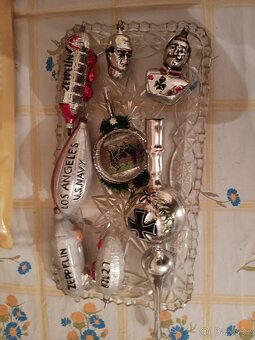 Vánoční ozdoby - Rakousko Uhersko, 1.světová válka, Zeppeli - 3