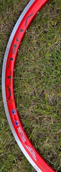 Duralové 26" ráfky VUELTA Airline, červená metalíza - 3