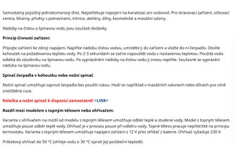 Mobilní dřez s ohřívačem Sanitobi UM1BPb - 3