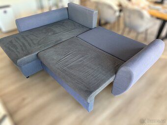 Prodám rozkládací pohovku s úložným prostorem - 3
