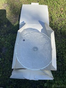 Starý skleněný nastolek - 3