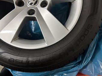 Alu škoda kola 215/60/16 letní - 3