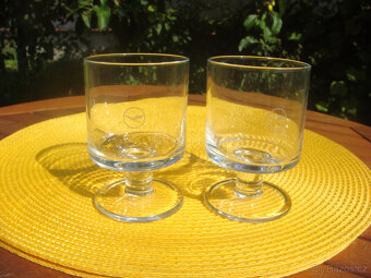 prodám 2 skleničky staré spol.LUFTHANZA za 120kč - 3