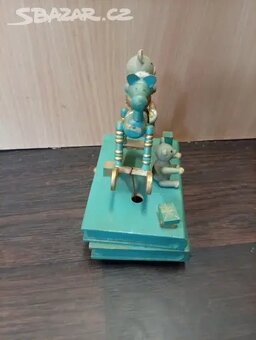Hrací skříňka houpací koník - 3