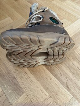 Dětské kožené zimní boty Fare č. 25 - 3