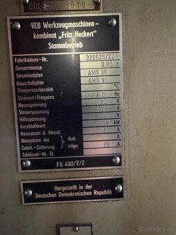 Frézka Heckert FU 400/V/2 - 3