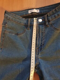 Rifle  džíny sinsay v.34 modré úzké - 3