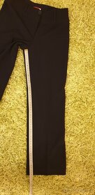 Elegantní kalhoty Synková, černé - 40 - 3