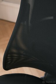 Kancelářská židle JÄRVFJÄLLET (IKEA) v kůži 2x - 3