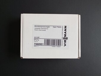 Pokojový termostat Viessmann OpenTherm - 3