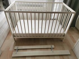 Detska postylka Ikea se zabranou + prislusenstvi - 3