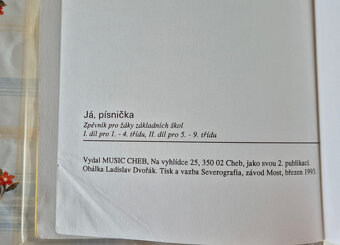 Já, písnička - zpěvník z roku 1993 - 3