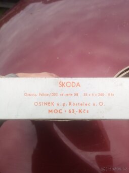 Škoda octavia brzdové obložení Osinek - 3