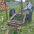 malotraktor domácí výroby s vlečkou - 3
