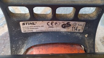 Benzinova pila Stihl - 3