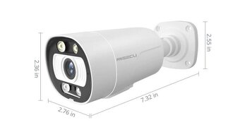 3x Venkovní i vnitřní IP kamera MISECU 5MP, IP66. - 3
