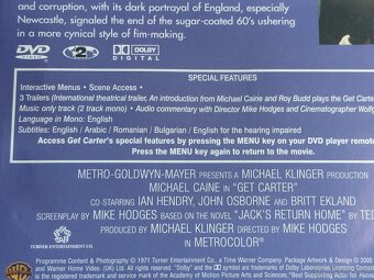 DVD Get Carter 1971 - TOP stav, bez češtiny - 3