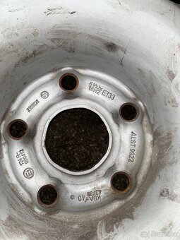 Disk 6,5J x16 ET 33, rozteč 5x 112 střed 57 mm - 3